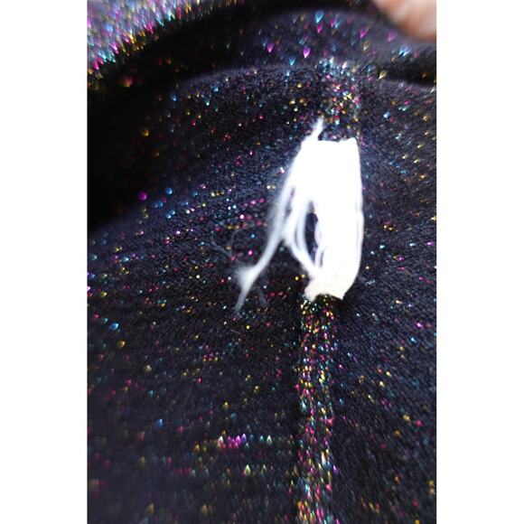 Rebecca Minkoff Dress XXS Glitter Metallic Cybercore Clubwear Party Bodycon Mini - Picture 9 of 9